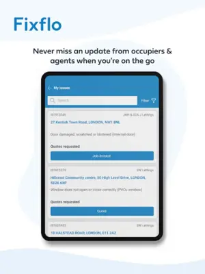 Fixflo Contractor App android App screenshot 2